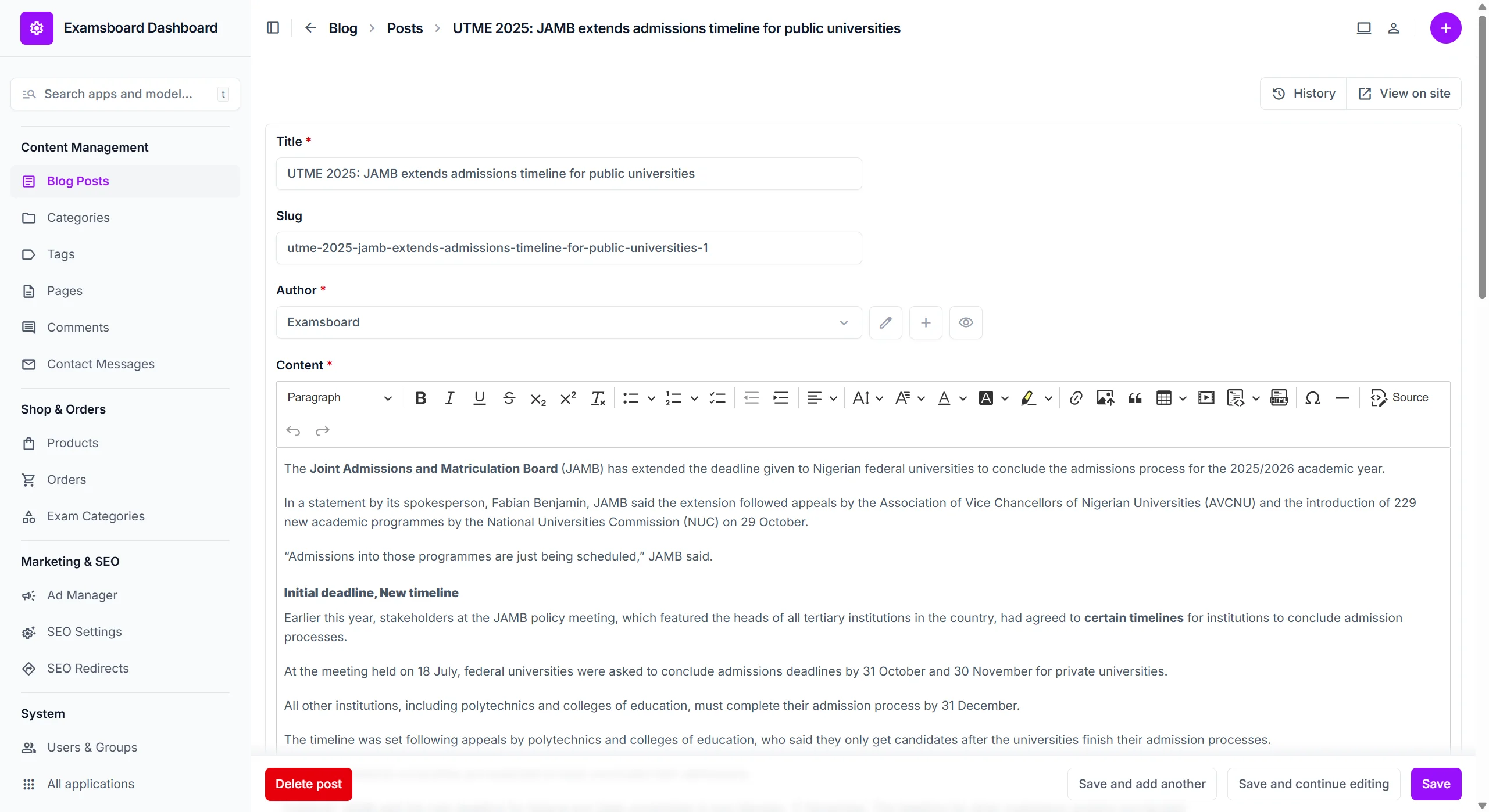 Project screenshot 4